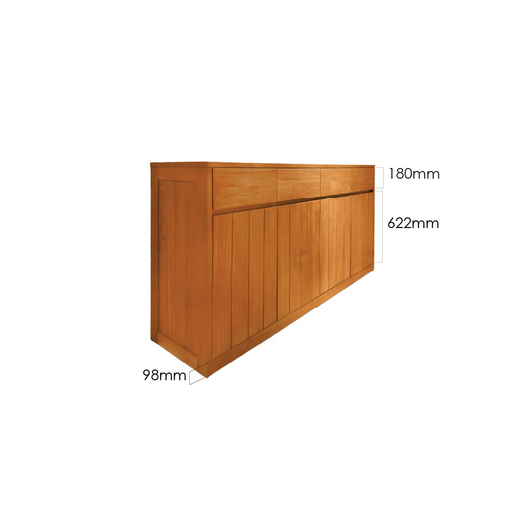 SKAP CABINET (4 DOORS)