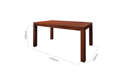 FLYTE 165CM DINING TABLE