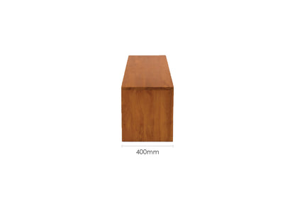 WOODEN PLANK BENCH 130CM