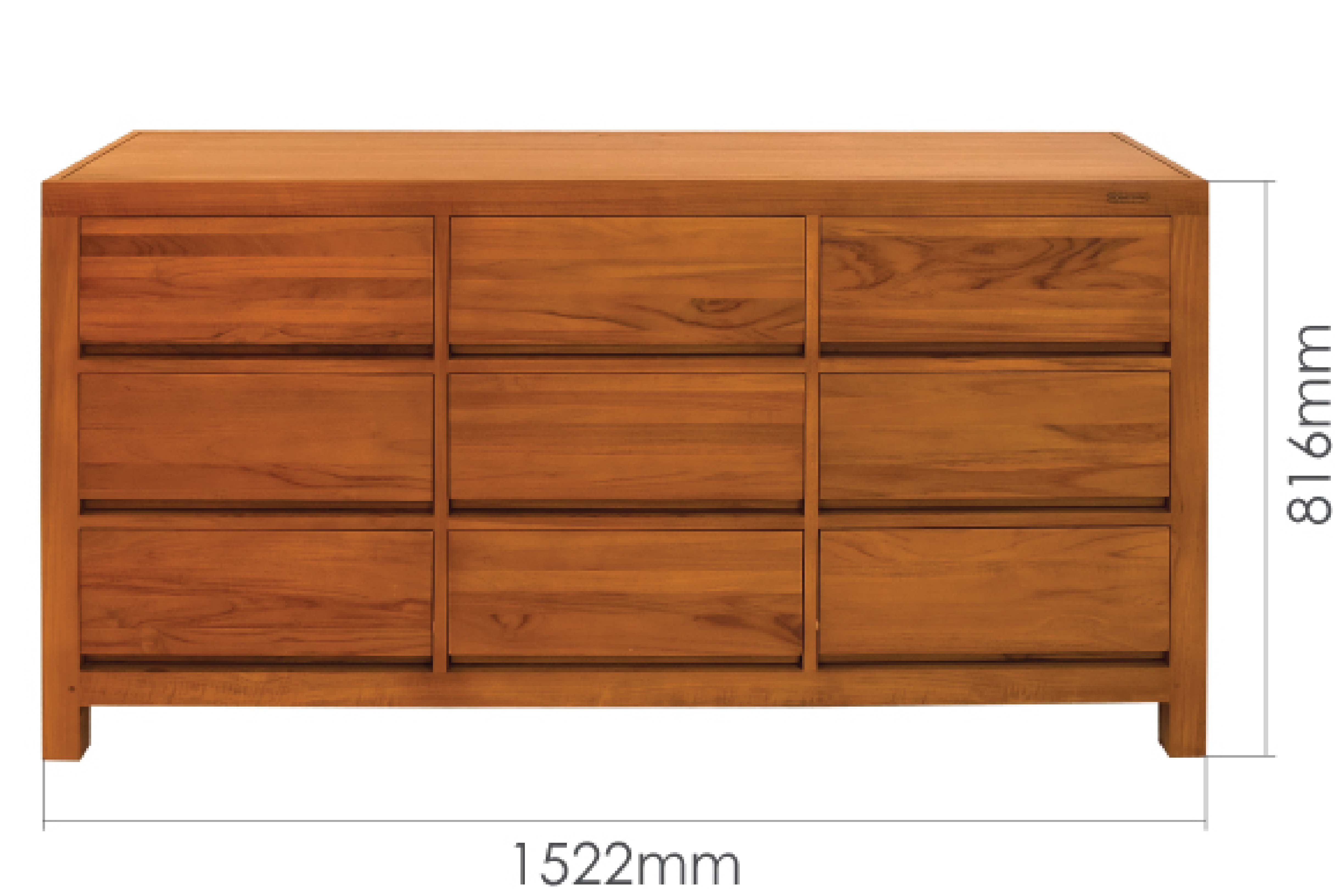 KLASS CHEST OF 9 DRAWERS