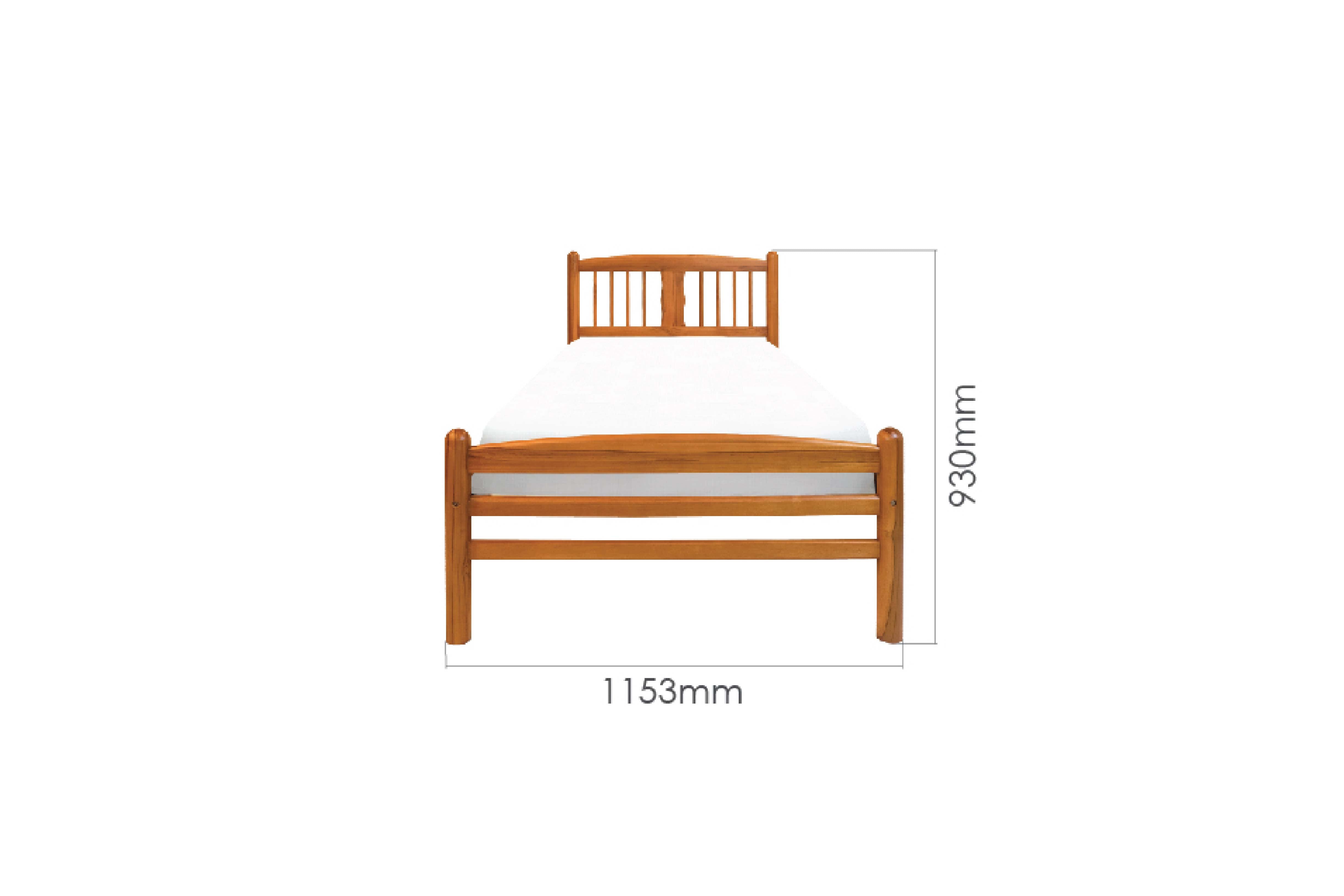 3.5FT SUPER SINGLE BED FRAME