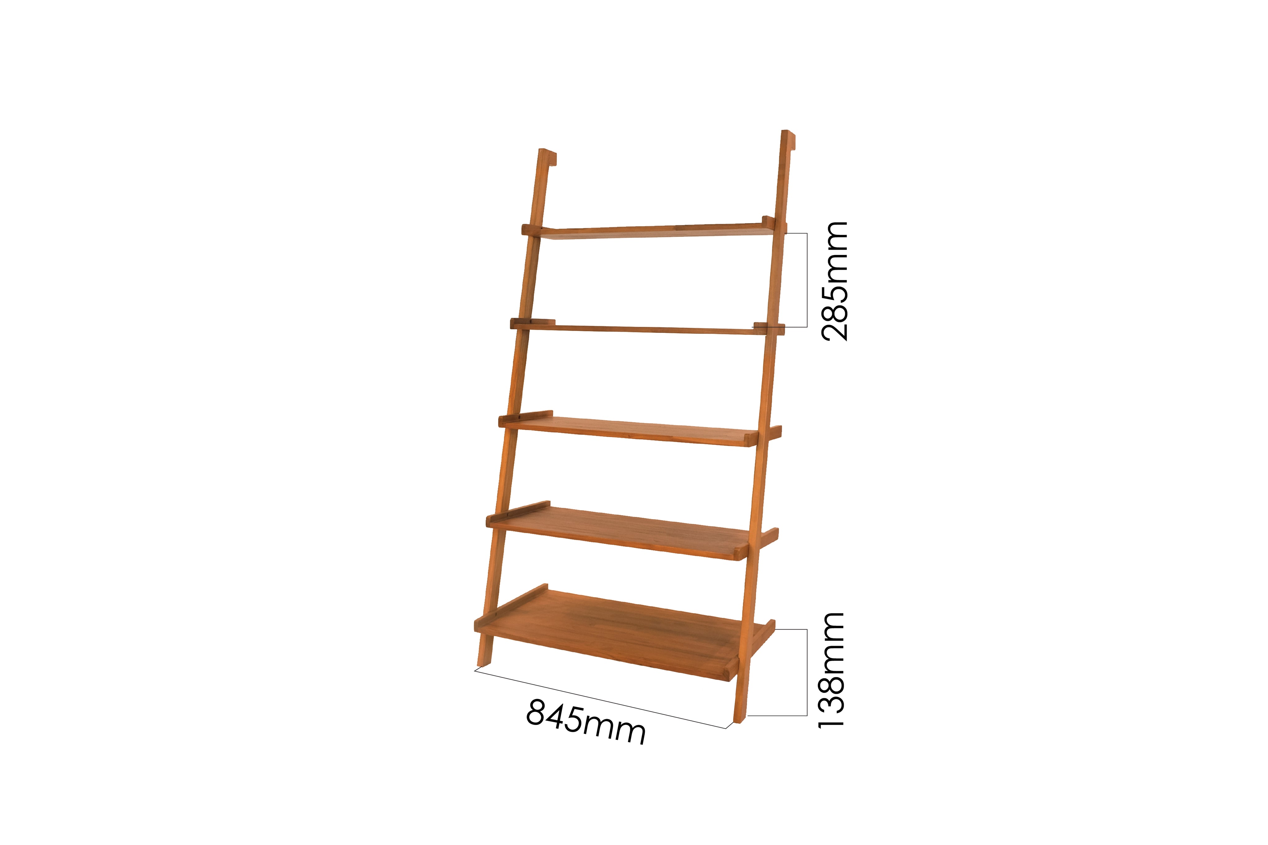 LADDER DISPLAY SHELF | Shelf - Living - Scanteak Singapore
