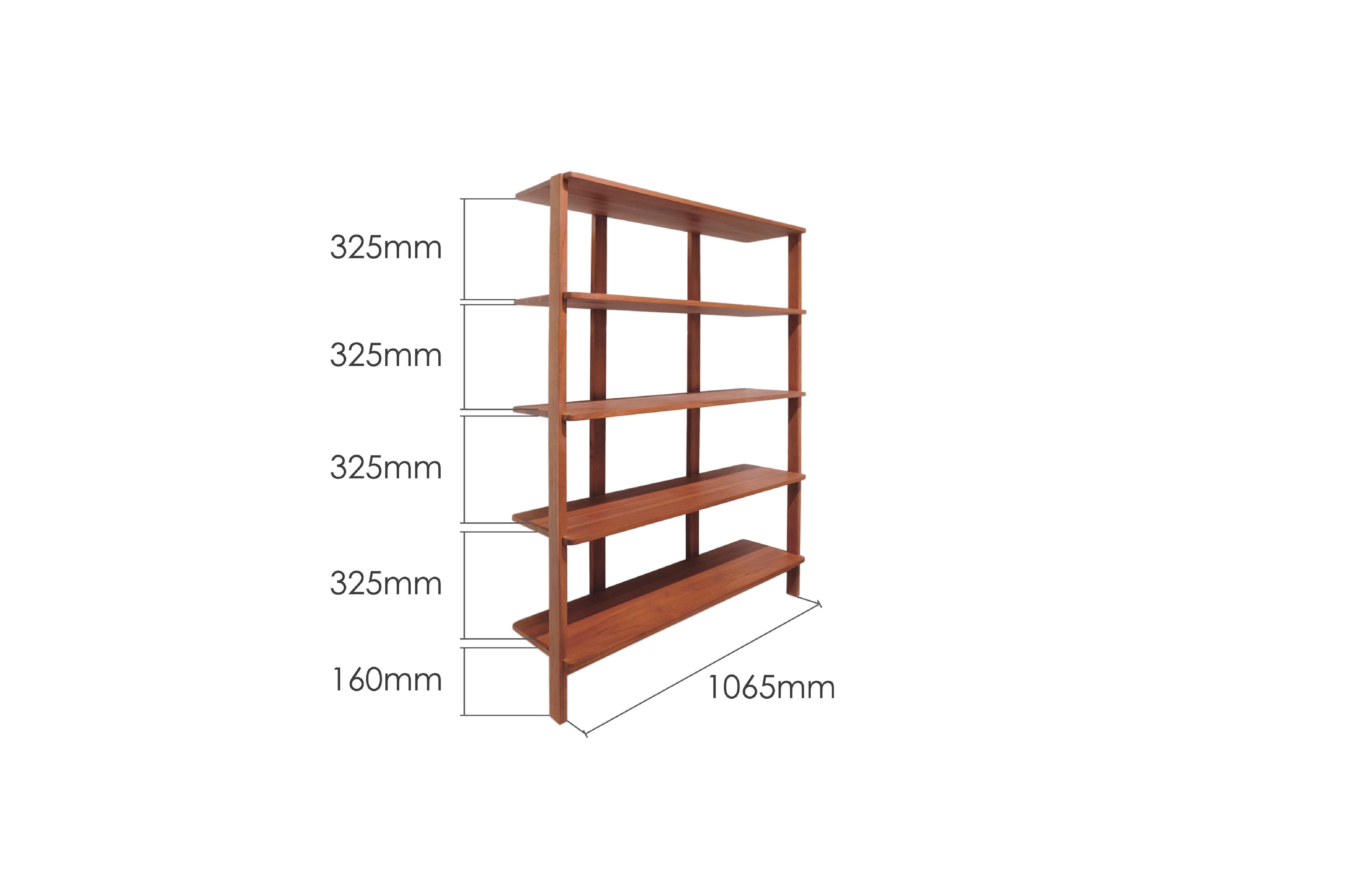 TETRA SHELF (TALL) | Shelf - Living - Scanteak Singapore