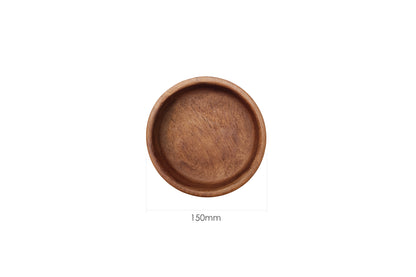 TEAK SERVING BOWL (15CM)