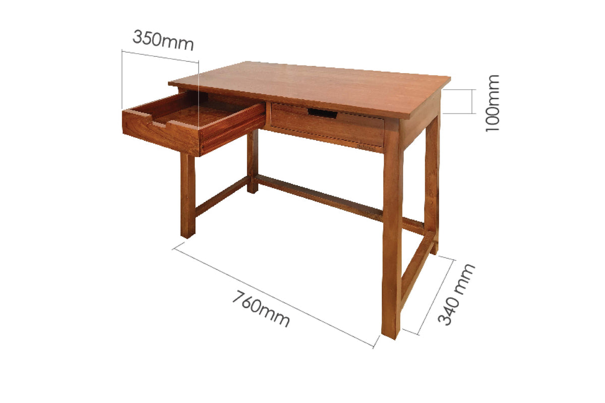 STADA 90CM WRITING TABLE | Writing Table - Study - Scanteak Singapore