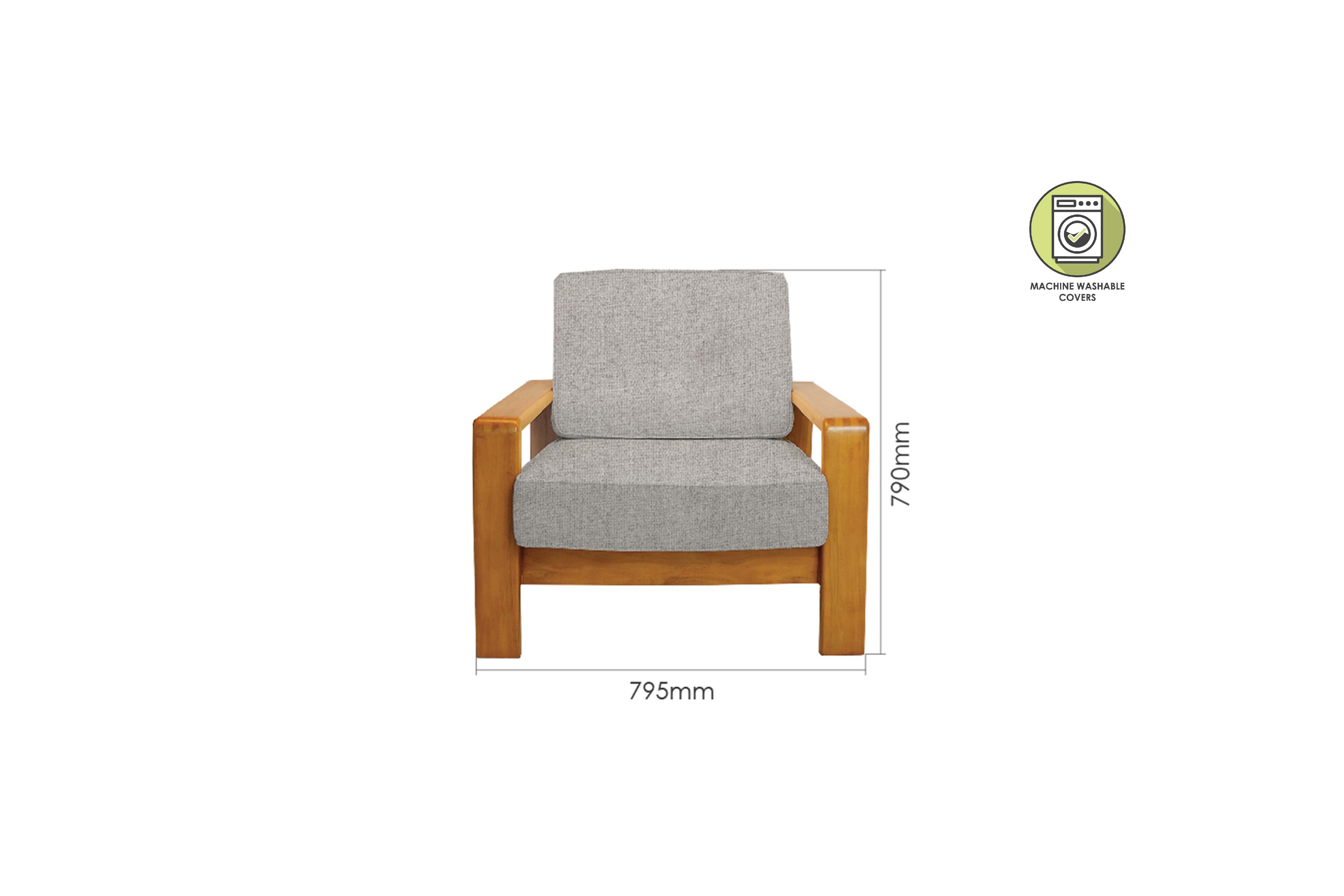 IKON SOFA 1 SEATER