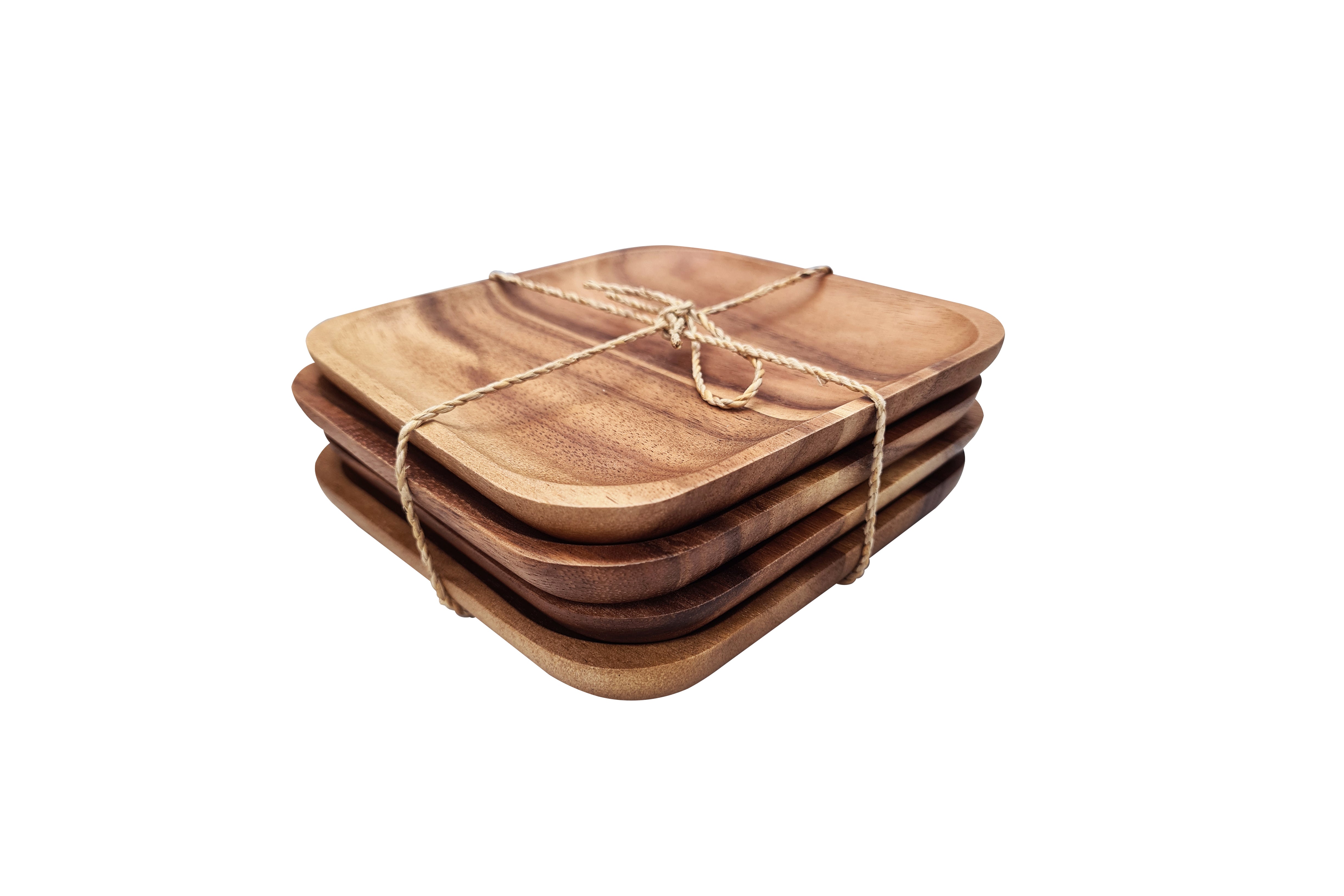SQUARE PLATE 4PCS SET