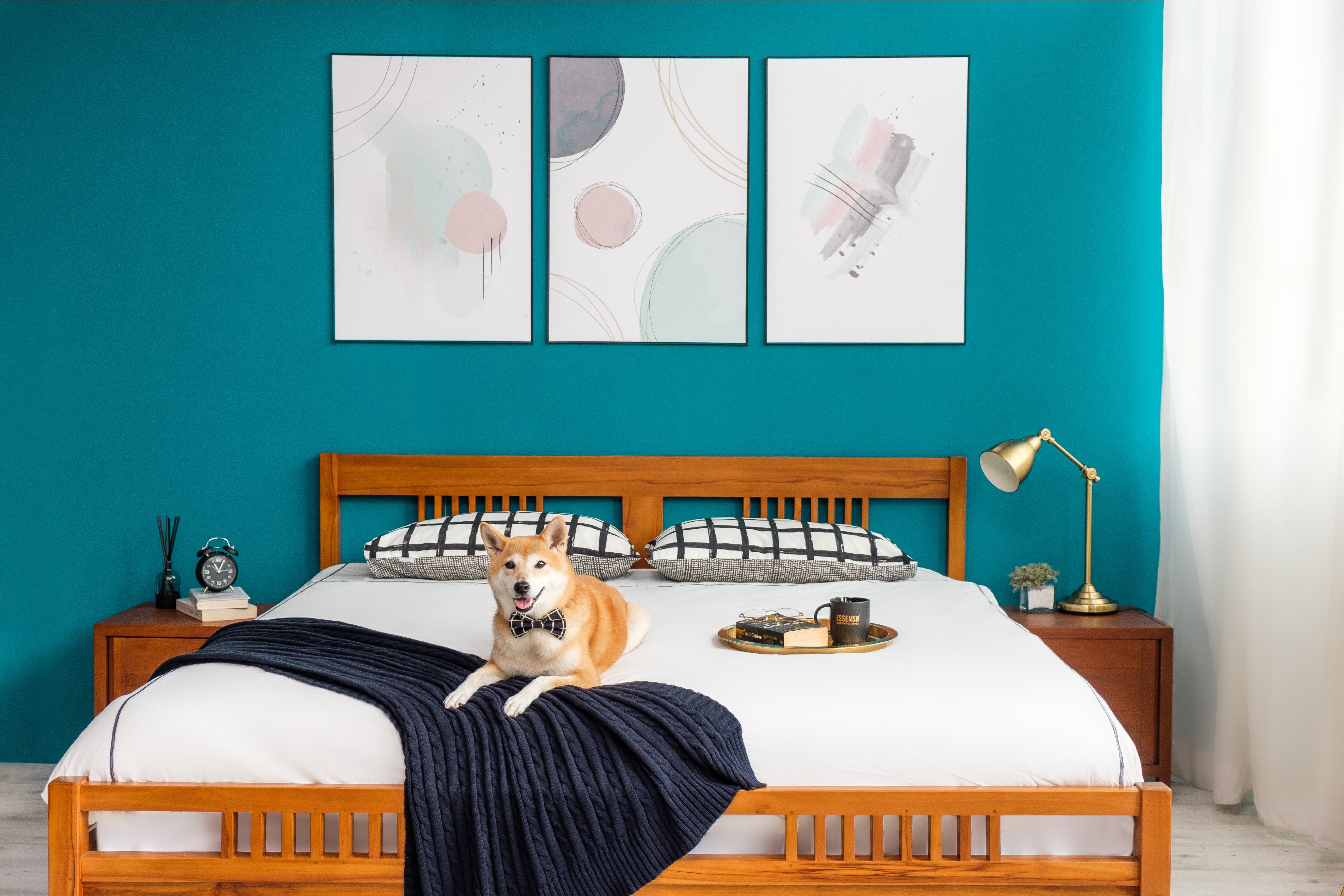 BRIS 6FT KING BED FRAME