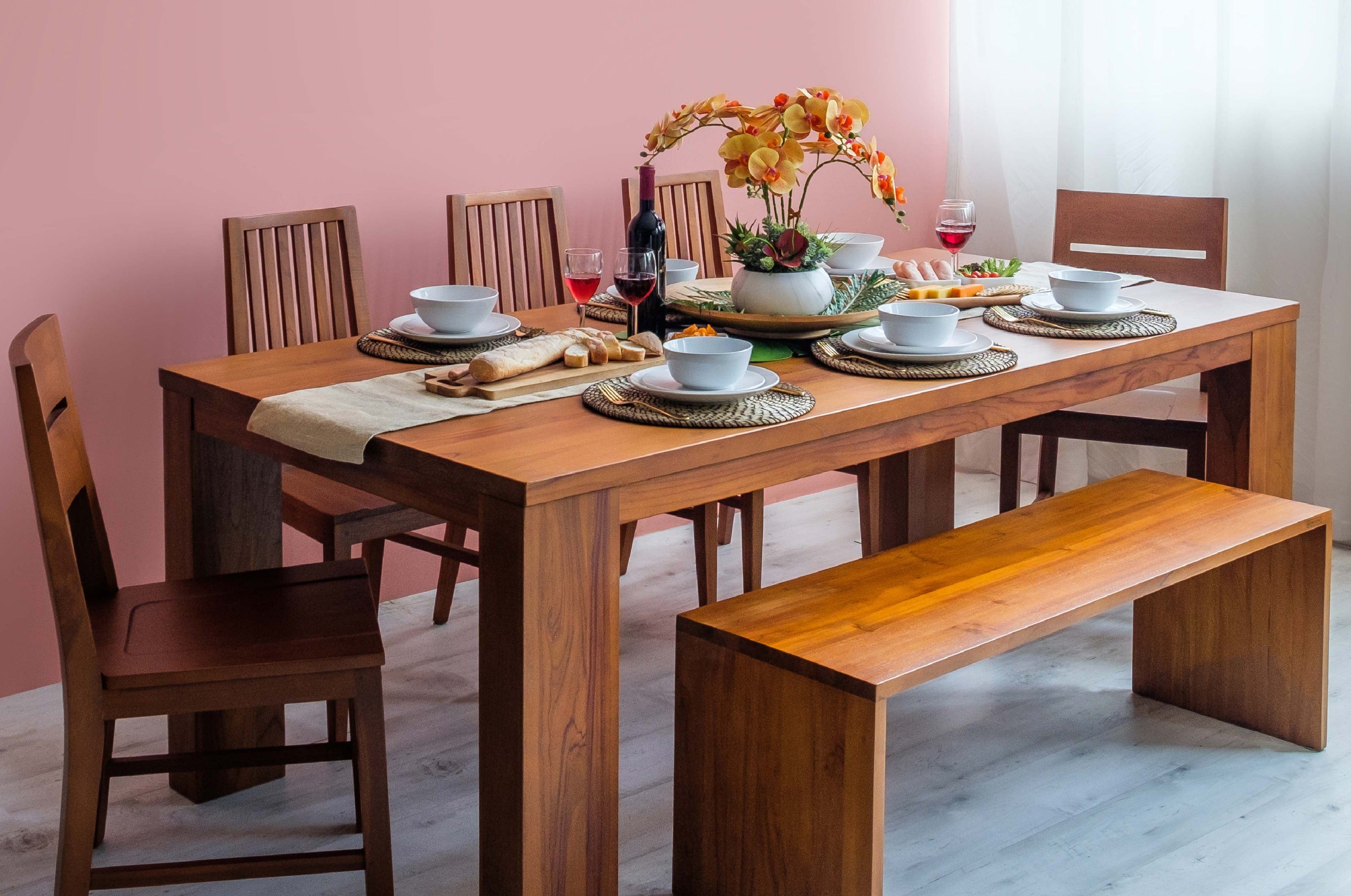 FIRA 210CM DINING TABLE
