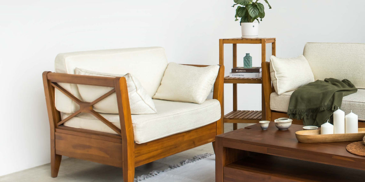 Scanteak leather new arrivals sofa