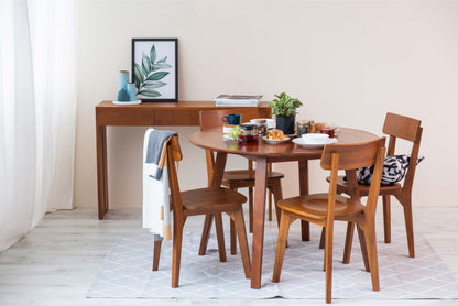 RINKI 108CM ROUND DINING TABLE