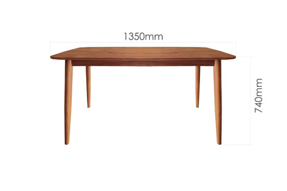 RINNA 135CM DINING TABLE