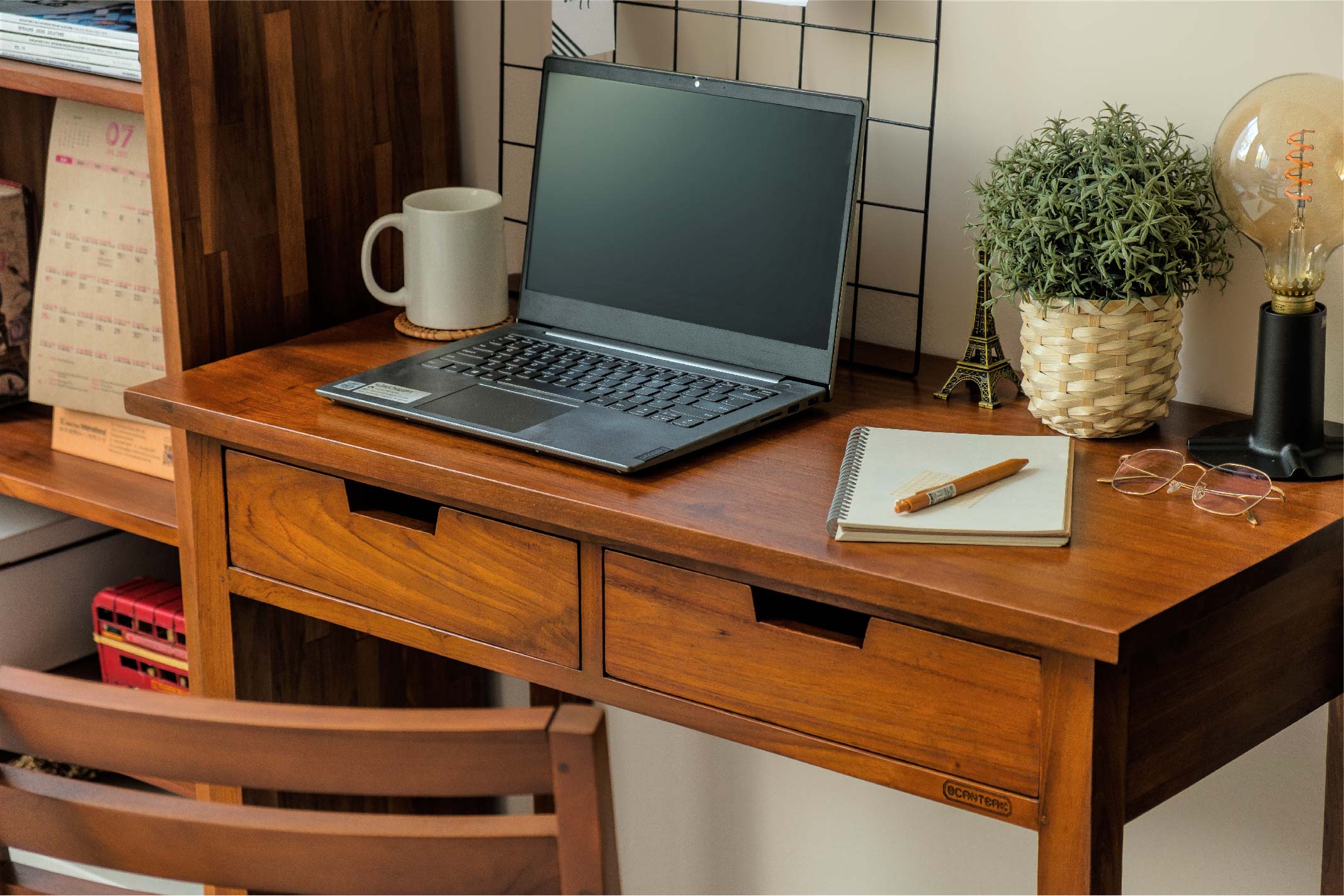 Letter Writing Table STADA 90CM WRITING TABLE | Writing Table - Study - Scanteak Singapore