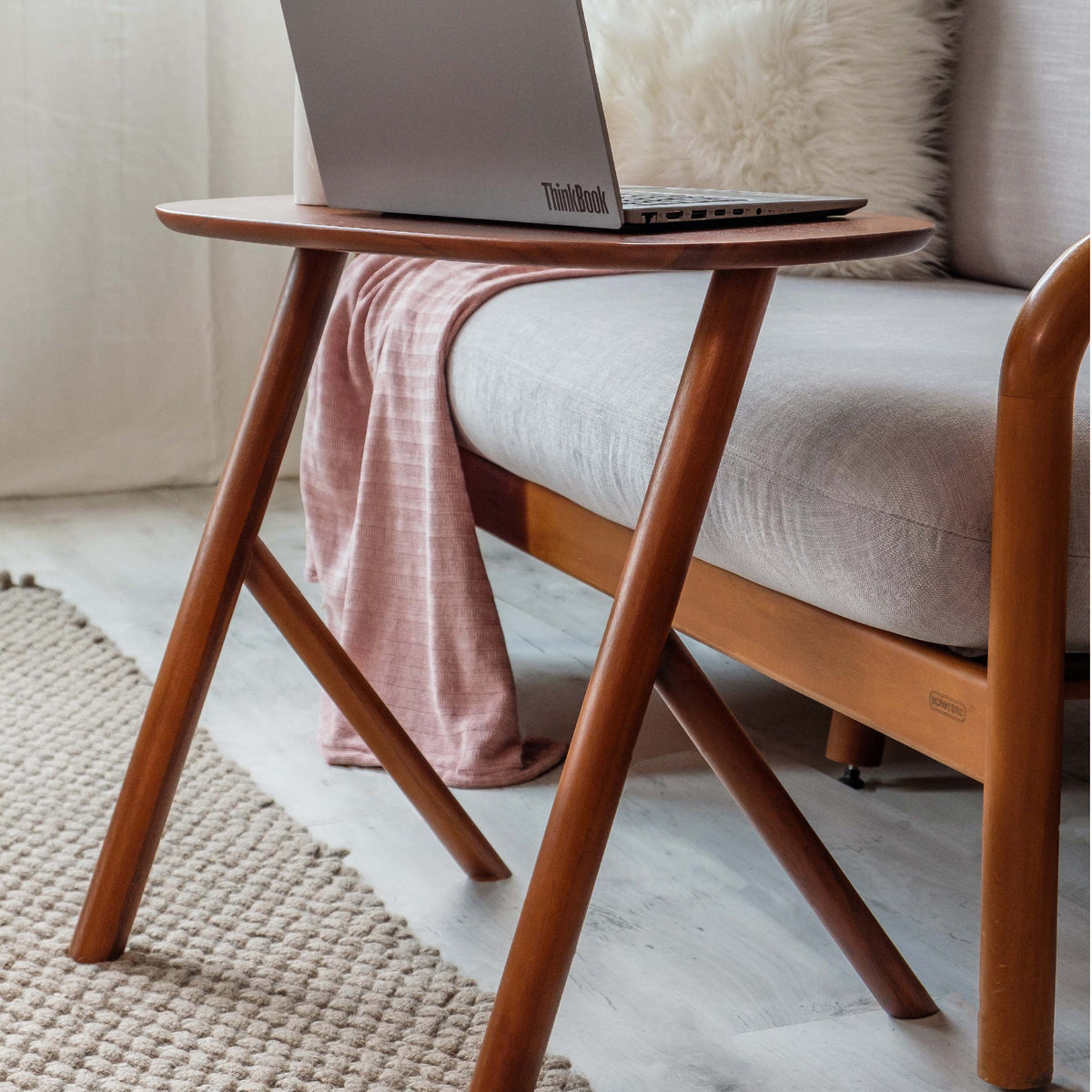 Vaelet Table Valet Table - Solid Teak Wood Table in Singapore | Scanteak